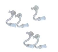 Tubi leggeri in vetro borosilicato da 5 pezzi, facili da maneggiare, per corsi di scienze sul campo, resistenti al calore, resistenti a 500 °C