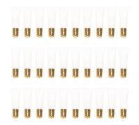 Tubi Lucidalabbra Ricaricabili 10ml in Plastica, 25 Pezzi | Formato da Viaggio, Erogazione Controllata, per Balsamo Labbra Fai da Te e Campioni Cosmetici
