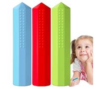 Tubi masticabili per topper per matita Bite - Set di topper per matita | Matita da masticare per giocattoli sensoriali in silicone masticabile, matita per bomboniere, matita sensoriale da masticare