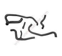 Tubi Olio Silicone Peugeot 309 GTI 16 - 16 Valvole Nero Opaco Kit Di 5