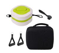 Tubi per esercizi con manici, fasce per esercizi con manici, elastici non scivolanti, accessori per fitness, set di tubi fitness per yoga