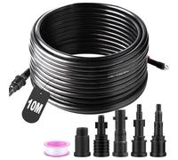 Tubi per Idropulitrici, SWAWIS 10M 180bar Sonda Sturatubi per Idropulitrice Tubo Idropulitrice con 5 Adattatori Compatibile con Bosch Kärcher K2-K7 Lavor Interpump Idropulitrici