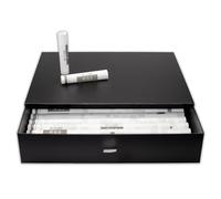 Tubi per monete Euro in carta, Involucri per monete, Pacchetti portamonete, per monete da 1 centesimi, 288 pezzi in scatola cassetti