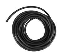 Tubi per pompa ad aria dell'acquario Silicone professionale Pompa dell'aria del serbatoio di pesce flessibile tubo ad alta ossigenazione perdite a prova di perdita universale per (Nero)