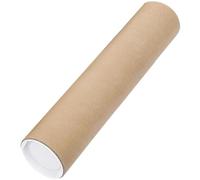 Tubi postali con tappi terminali in plastica, tubi di spedizione da 2x20 pollici, poster robusto e protettivo, cartone di ricambio di carta kraft