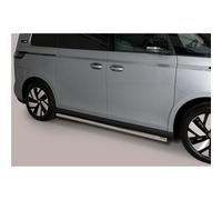 TUBI PROTEZIONE SOTTOPORTA MISUTONIDA INOX D.63 PER VOLKSWAGEN ID-BUZZ 2023