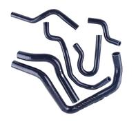 Tubi radiatore Kit Tubi Radiatore Liquido Raffreddamento Per Auto Compatibile Con Civic Per Type Per R EK EG B16A B18C B20B 1992-2000 Tubi Radiatore Ad Alte Prestazioni(Nero)