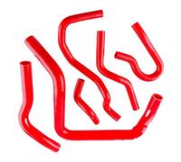 Tubi radiatore Kit Tubi Radiatore Liquido Raffreddamento Per Auto Compatibile Con Civic Per Type Per R EK EG B16A B18C B20B 1992-2000 Tubi Radiatore Ad Alte Prestazioni(Rosso)