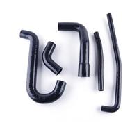 Tubi radiatore Tubo del liquido di raffreddamento per radiatore auto compatibile con Alfa per Romeo SZ 1989-1991 per RZ ES-30 1992-1993(Nero)