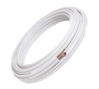 Tubi Rame Condizionatore Condizionamento Coppia 3/8" + 5/8" Adatto A Gas R410A R407C R32 ((7 Metri (7+7)))