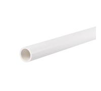 Tubi rigidi rotondi in PVC, Tubo tondo rigido in PVC bianco da 650 mm for tubi dell'acqua, manicotto for cavi(36mmx40mmx0.65m)