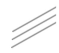 Tubi rotondi in acciaio inossidabile, 304 tubi dritti in metallo senza saldatura 2mm OD 0.5mm parete spessa 300mm lunghezza tubo dritto industriale