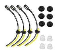 Tubi Serbatoio Decespugliatore Filtro Benzina,4pz Decespugliatore Tubo Carburante Tubo Carburante Serbatoio Decespugliatore Filtro Benzina Kit tubo Filtro Serbatoio Carburante per Tagliaerba Tosaerba