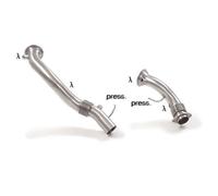 BMW Tubi sostituzione catalizzatori Gr. N inox Sinistra-Destra