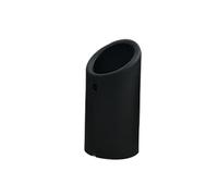 Tubi Terminali Per Auto Gola Coda Silenziatore Tubo Scarico Posteriore Dell'automobile Da 75mm Per A3 A1 A4 B8 Q5(Matte Black 1pcs)