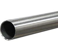 Tubi Tondi Inox Satinati Da 2 Metri | Diametro 25 mm E 40 mm | Resistenti, Eleganti E Pronti Per L'Uso Professionale (Diametro 25mm)