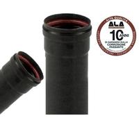 TUBI TUBO ALA 2MM AETERNUM NERO PER STUFA PELLET CM.8 H.100 RISCALDAMENTO