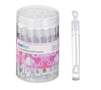 Tubicini bolle sapone matrimonio 24 tubetti bubble wedding impugnatura cuore