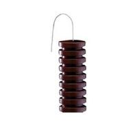 TUBIFOR CORRUGATO CON TIRAFILO MARRONE D20 100 METRI TF01020MT100
