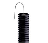 TUBIFOR CORRUGATO CON TIRAFILO NERO D16 100 METRI TF01016NT100