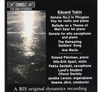 Tubin, Eduard - Violin Sonata/Alto Saxophone Sonata/Ave Maria