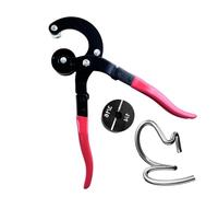 Tubing Bender Tool, Manuale Pipe Bender, 4-in-1 Tubing Bender, Ergonomic Handle Bender, Metallo Pipe Bender, Acciaio inossidabile Bender, Tubo di alluminio Bender, Bender