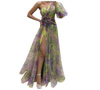 Tubino Rosso Elegante Cerimonia in Seta - Abito Lungo Sera per Matrimonio, Cocktail Curvy - Vestiti Blu e Bianchi