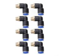 Tubo 1/8 L Corghi Raccordo Connettore Compatibile 8mm Diametro Esterno Heavy Duty Parte di Ricambio 8pcs con Filettatura Smontagomme Macchina