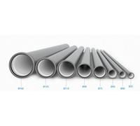 Tubo 1 Bicchiere 1 mt PP ED TECH Wavin Ad innesto Disponibile in Vari Diametri