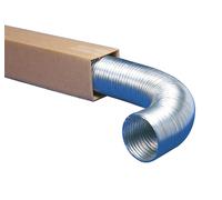 Tubo 3 Con Asciugatrice Ø 125 MM Hitzebständig fino A 200°C Alu Tubo Flessibile