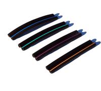 Tubo a doppio impulso 2x7,3x3,3mm APL 25m Gomma - rotolo da 25 m (li/gr/bl/or) strisce nessuna dimensione arancione