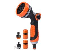 Tubo a pressione, ugello robusto per tubo da giardino - multifunzione antiruggine per la doccia degli animali da giardino, terrazze, vialetti, patios
