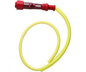 TUBO A SPINA IN EBANITE NGK DRITTO COLORE ROSSO FILO 50 CMM COLORE GIALLO (NO 85