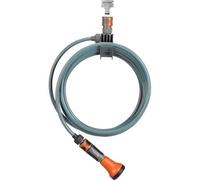 Tubo a spirale Gardena 7,5 m con supporto integrato e kit di connessione