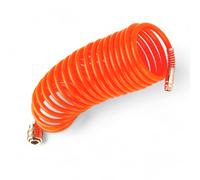 Tubo a spirale per compressori con attacchi rapidi profilo germania diametro mm 6x8 mt.30