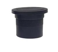 Tubo a T per riscaldamento a T, per presa d'aria calda per Webasto ed Eberspacher per riscaldatori da parcheggio diesel, 42 mm/60 mm/75 mm/90 mm, connettore in plastica nera