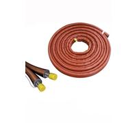 TUBO ACCIAIO PER PANNELLI SOLARI CON SONDA DN16 KFLEX GEMELLATO RIVESTITO 15 mt