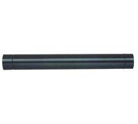 TUBO ACCIAIO SMALTATO NERO OPACO PER STUFE A LEGNA CM. 15 x 100