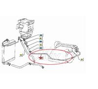 TUBO ACQUA CALDA R.O 566894 PER PIAGGIO PORTER PICK DIESEL 1400 1998-2005