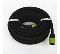 Tubo Acqua Giardino Tubo flessibile poroso da 7,5/15 m, for irrigazione a goccia, tubo anti-perdita 4/9 mm, permeabile anti-invecchiamento, giardino(7.5M)