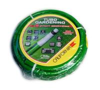 TUBO ACQUA IRRIGAZIONE GIARDINAGGIO Ø5/8" 15/25 METRI 6 STRATI MAGLIATO RETINATO