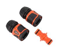 Tubo 'acqua Rapido Conectorido 1/4ua 3 Pezzi Connettore Rapido per Tubo 'acqua Adattatore per Tubo 'acqua Accessori da Giardino per 1/2 - Set Kit di Irrigazione Facile e