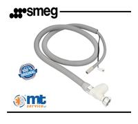TUBO ACQUA STOP ELETTRICO ORIGINALE SMEG EX 758972273 2 MT CONNETTORE FASTON CO