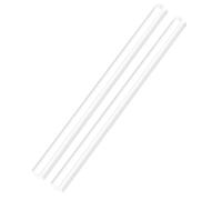 Tubo acrilico rotondo in plastica, 2 pezzi di aste solide rotonde in trasparente, lunghezza 497 mm, diametro 10-14, adatte for modellismo ed esposizioni espositive