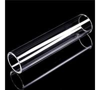 Tubo acrilico trasparente rotondo, Tubo in vetro borosilicato 74x5x(200-370) mm(74x5x300mm)