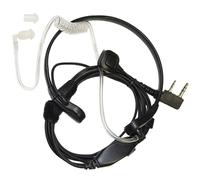 HQRP Acustico Tubo Auricolare Microfono Cuffie per Kenwood Serie Radio