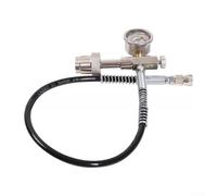 Tubo ad alta pressione da 24 pollici con manometro CGA347 da immersione 6000 PSI per attività di monitoraggio accurato della pressione