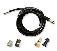 Tubo ad alta pressione da 3 a 100 metri - per idropulitrice - adatto per Lavor & Kärcher serie K - per scarico di blocchi e pulizia di scarichi tubo di pulizia (30 metri)