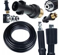 Tubo ad alta pressione Rosfix da 10 m con attacco M22-QC per idropulitrice + ada