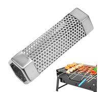Tubo affumicatore a pellet, tubo fumatore per griglia a pellet | Tubo per barbecue in acciaio inossidabile | Tubo fumatore ad alta efficienza per riscaldamento anche controllato da tem